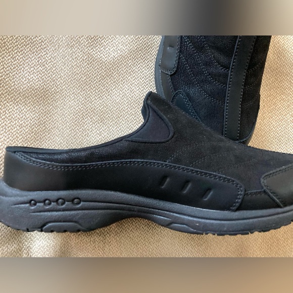 Easy Spirit clogs all black clogs comfort slip on shoes clogs 9.5W women’s shoes - Picture 6 of 6